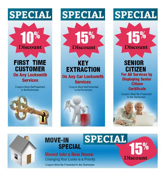 Houston Locksmith Solution Houston, TX 281-502-1049 - coupon9-set-four